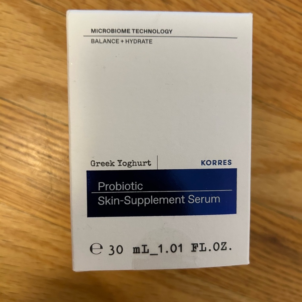 Korres Probiotic Skin-Supplement Serum - White and Blue